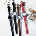 thumbnail image 6 of Ladies Wrist Watches Leather Strap Watch Quartz Analogue Case P9 Lot ), 6 of 9