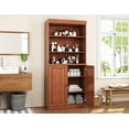 thumbnail image 4 of 100% Solid Wood 32" Bathroom Cabinet with Solid Doors and Adjustable Shelves, 4 of 7