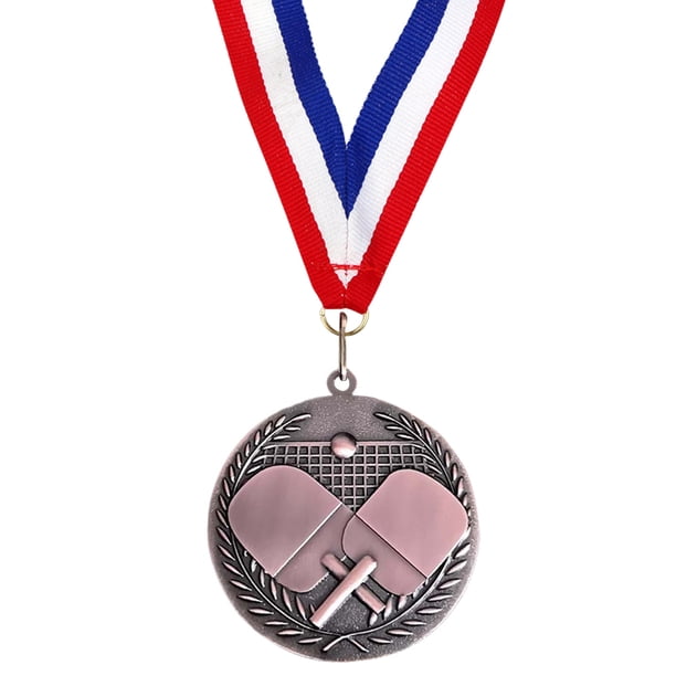 Medalla 6 8 Cm Ganadores Metal Ping Pong Creativo para Juegos Competiciones Deportivas