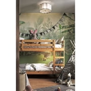 Barnes and Ivy Modern Swing Arm Wall Lamp Antique Brass Plug-In Light Fixture Woven Seagrass Drum Shade Bedroom Bedside Reading