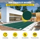 thumbnail image 3 of La cubierta de seguridad para piscinas VEVOR se adapta a una malla verde rectangular de 12 x 24 pies, 3 of 9
