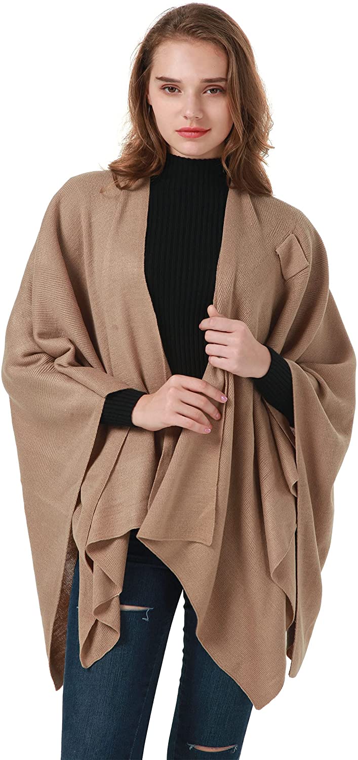 Knit Shawl Wrap for Women Sweater 
