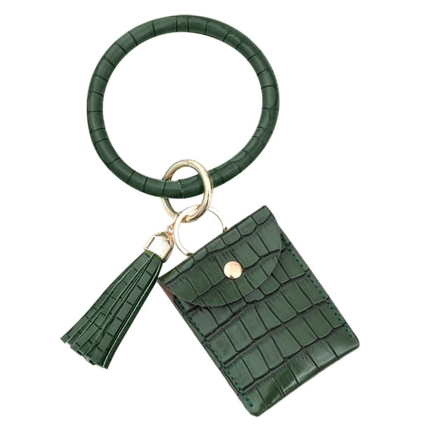 Llaveros para mujer, llavero de billetera, llavero de auto, llavero lindo, pulsera grande, llavero con borla, llavero, pulsera con billetera, llavero, brazalete.