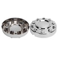 thumbnail image 3 of Tapa De Centro De Rueda De Coche, ABS Chrome Centro De La Rueda Caps Fit Para 4500 5500 2011 A 2018, Mejorar La Apariencia Tapacubos Para La Mayoría De Los Coches, 3 of 7