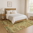 thumbnail image 7 of Addison Rugs Mayfield Premium Machine Washable Traditional Global Gold Rectangle Rug, 9' x 12', 7 of 7