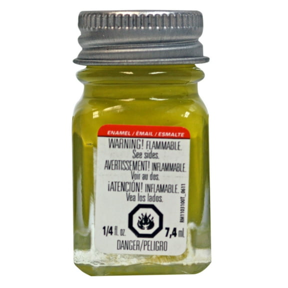 Testor Corp. Enamel 1/4 oz Zinc TES1184TT Plastics Paint Enamels