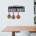 thumbnail image 2 of Porte-médailles Robuste pour Mur, Support de Médailles Sportif Présentant des Souvenirs de Course Inoubliables, Cadeaux de Motivation Support de Médailles Robuste, Porte-Médailles en Acrylique Aspect Premium (300mm X 100mm), 2 of 5