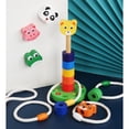 thumbnail image 4 of para , de capas apiladas, habilidad fina, juguete , anillos de lanzamiento para exteriores, interiores, padres e Hugo Juego de lanzamiento de casquillos, 4 of 10
