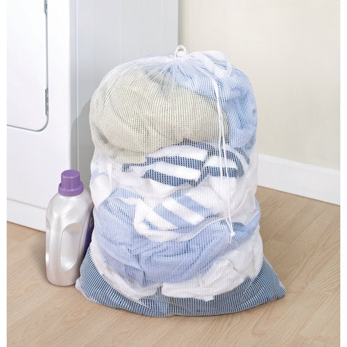 Brand New Sealed Mainstays Heavy Duty Mesh Laundry Bag Holds Up To 3 Loads 