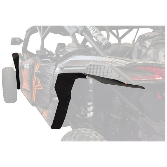 Tusk FTVFF006 UTV Fender Flare Kit Black