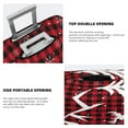 thumbnail image 5 of Haiem Christmas Buffalo Plaid Luggage Cover Printed Suitcase Covers for Luggage Elastic Washable Suitcase Protector Fits 18-32 Inch Luggage-Large, 5 of 9