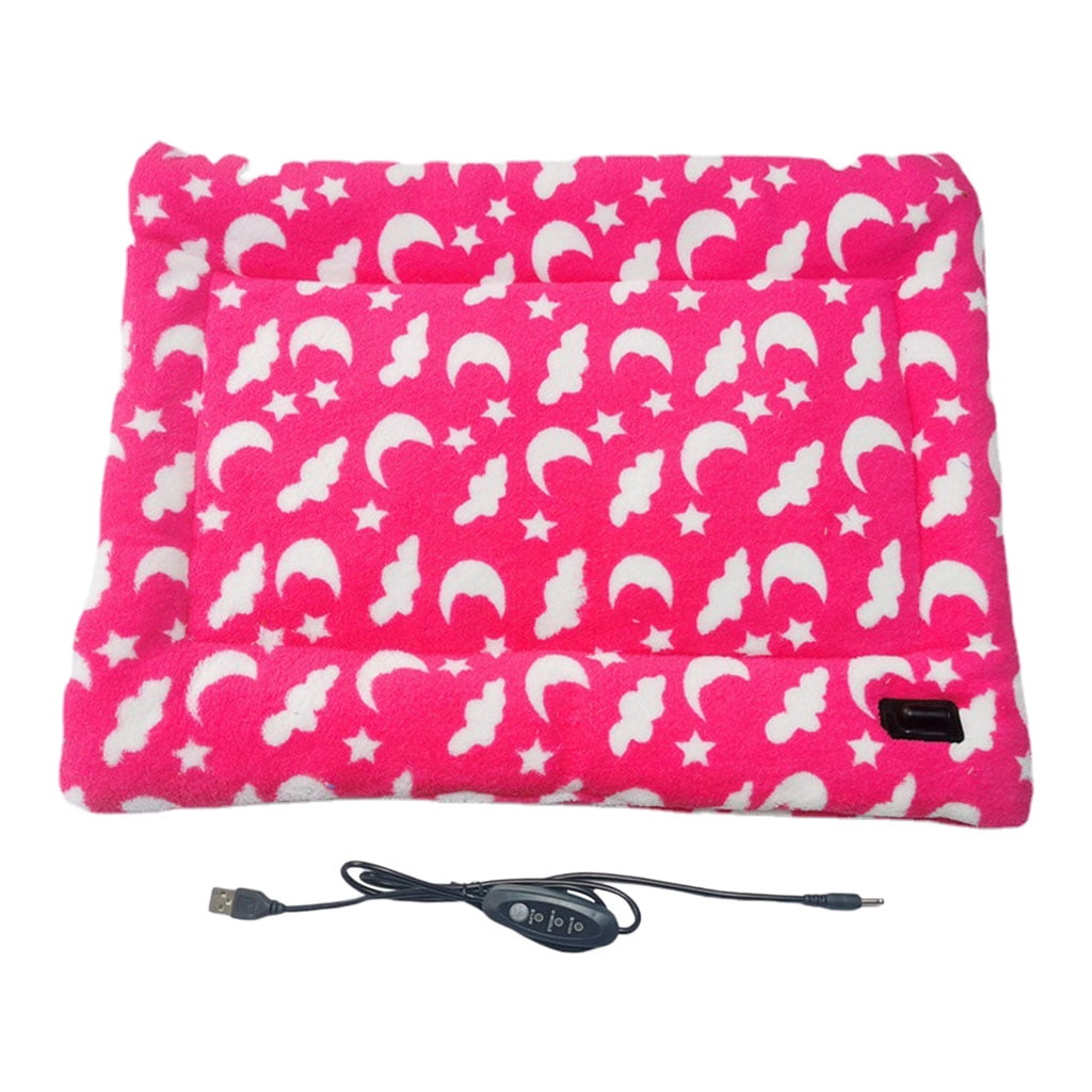 Washable Pet Heating Pad Electric Heated Mat Blanket Warming Three