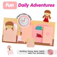 thumbnail image 2 of Juguete Montessori Montessori YunHe XinQiao de Busy Book para niñas, 2 of 7