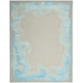 thumbnail image 2 of Nourison Prismatic Modern Abstract Sea Mist Blue 7'9" x 9'9" Area Rug, (8x10), 2 of 8