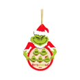 thumbnail image 1 of How the Grinch Stole Christmas Grinch Christmas Decorations, Christmas Tree Ornaments - Cute G-rinch Hanging Ornaments for Christmas Tree - Christmas Decor Indoors Home Party, 1 of 4
