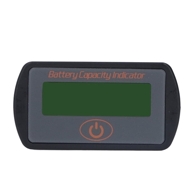 Medidor De Batería, Capacidad De La Batería Indicador De Voltaje Protección De Conexión Inversa Práctica Pantalla Impermeable En Tiempo Real Para Vehículos