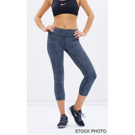 Nike Women's Epic Lux Cropped Running Tights, Zen Print, XL