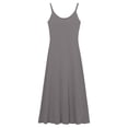 thumbnail image 5 of qolati Maternity Summer Maxi Dress Summer Spaghetti Strap Scoop Neck Baby Shower Photoshoot Casual Boho Sleeveless Long Sundress S-3XL, 5 of 7
