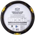 thumbnail image 5 of Plasticolor Chevy Deluxe Series Universal Steering Wheel Cover, Black & Yellow, 1 Pc, 1 lb, 5 of 7