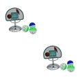 thumbnail image 1 of QualitChoice Bird Basketball Parrot Toy Pet Supplies Exquisite Interaction Entertainment Ball Playing Props Long-lasting Training Prop As shown 2PCS, 1 of 6
