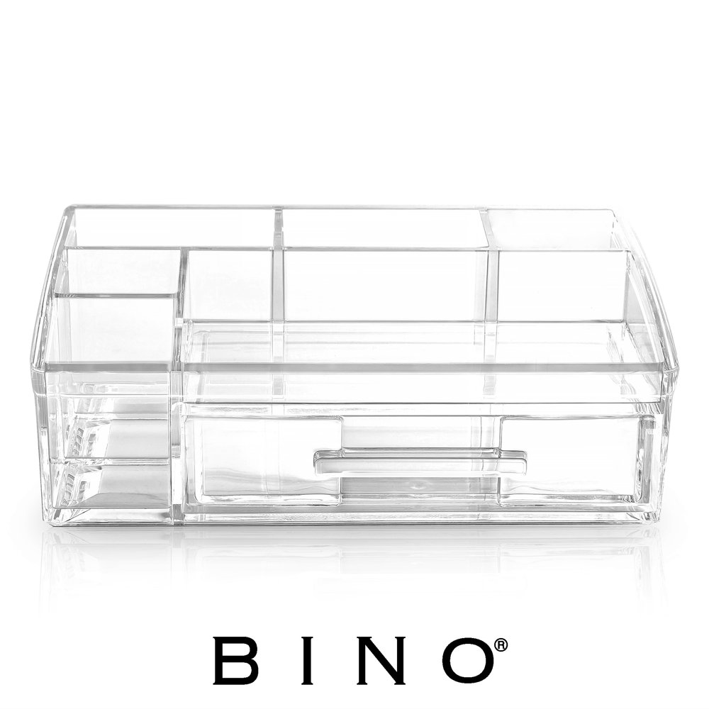 BINO 'The Academic' 7 Compartment Acrylic Makeup and Jewelry Organizer