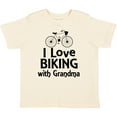 thumbnail image 3 of Inktastic Biking with Grandma Cycling Boys or Girls Toddler T-Shirt, 3 of 5