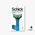 thumbnail image 2 of Schick Xtreme 3 Eco Men's Disposable Razor - 4 ct - 2 pk, 2 of 4