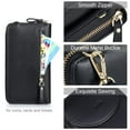 thumbnail image 4 of Bandolera S-ZONE pequeña para mujer con bloqueo RFID, cartera, 4 of 6