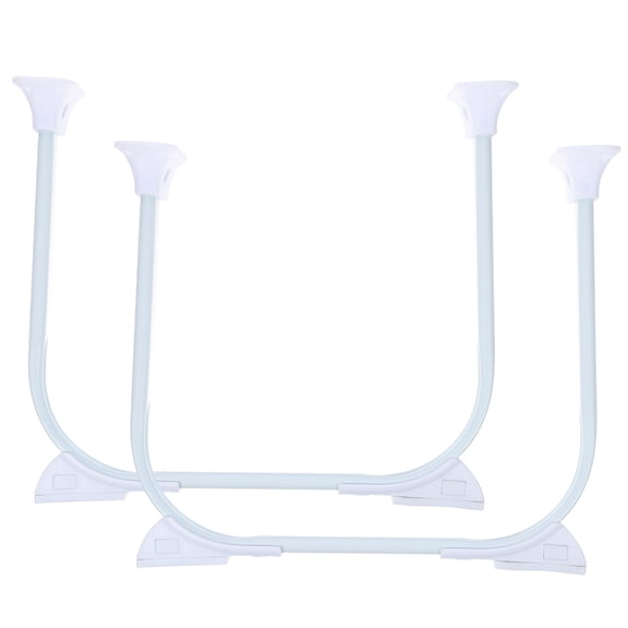 WHAMVOX Whamvox Metal Table Legs Foldable Heavy Duty Modern Style for Table 2Pcs