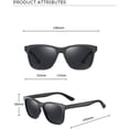thumbnail image 3 of Polarized Retro Outdoor Driving Sunglasses (Color : E, Size : Medium), 3 of 4