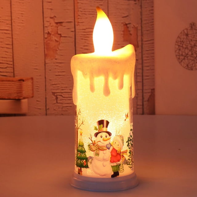 Christmas LED Candle Light Bright Flickering Bulb Battery Operated Realistic Flames Fake Candle ANGGREK Otros