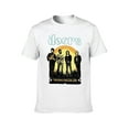 thumbnail image 4 of Psychedelic Sun Graphic Tee, Vintage 60s Rock Band Inspired, Retro Music Lover Apparel White-style 3XL, 4 of 7