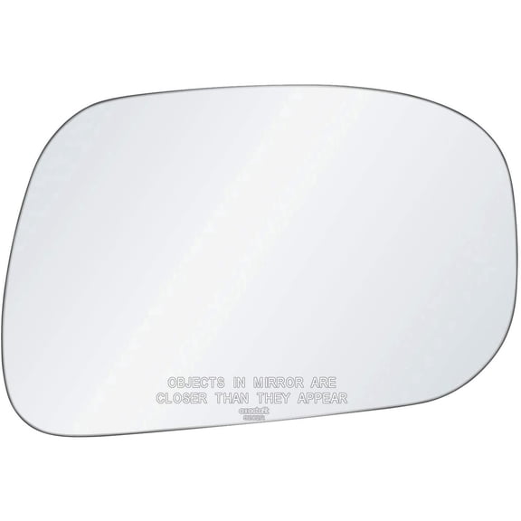 exactafit 8202R Passenger Side Mirror Glass Replacement Fits 2002-2006 Toyota Camry Right Hand 3m Adhesives