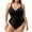Black, variant on USEASY Shapewear for Women Plus Size Tummy Control Seamless Thong Shapewear Bodysuit Full-Body Faja Body Shaper Built-in Bra