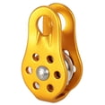 thumbnail image 1 of Bangcool Single Pulley Aluminum Heavy Duty Rescue Pulley Fixed Pulley for Outdoor, 1 of 6