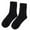 Black, variant on Puntoco Clearance Winter Super Thick Plus Fleece Wool Socks Men'S Warm Wool Socks Solid Color Sock