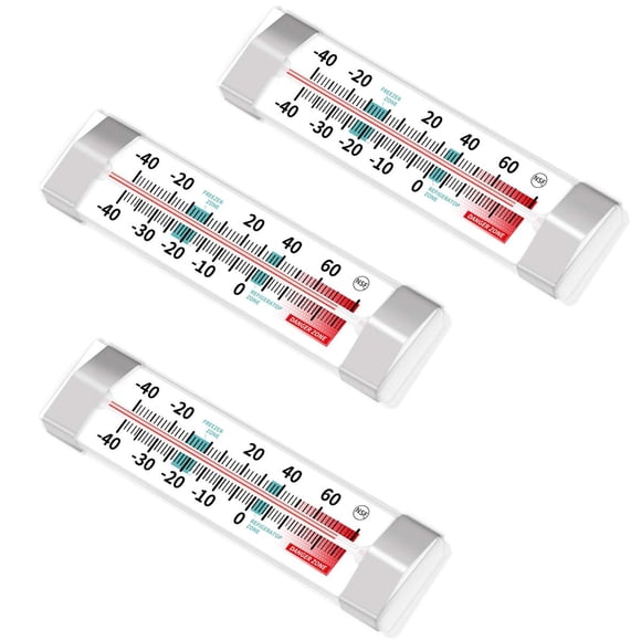 Termómetro para frigorífico, frigorífico y congelador (paquete de 3)