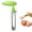 Green, variant on Avaner Corer Tool, Apple Core Removal, Stainless Steel Apple Core Remover Tool, Easy to Grip, Easy to Use