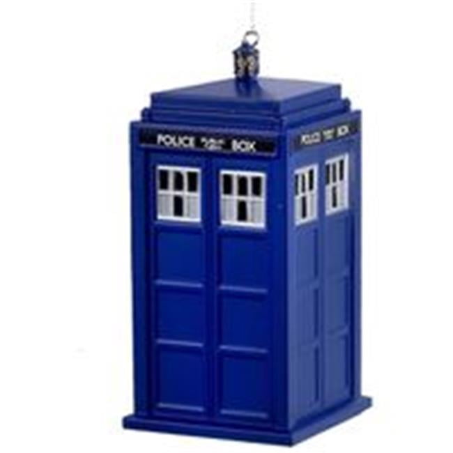 Doctor Who 13th Doctor TARDIS 4/" Christmas Ornament!
