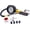 2" Analog, variant on Alla Lighting High Performance Tire Pressure Gauge - 100 PSI, Large Dial 3" Easy Read Air Chuck Tire Pressure Gauge for Cars, Trucks, SUVs, Bikes, Motorcycles