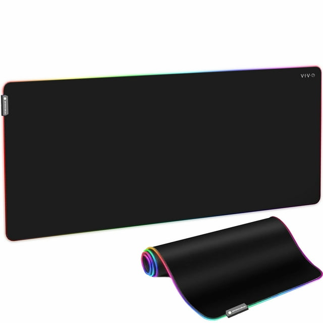 Almohadilla de escritorio VIVO DESK-PAD60-24 de tamaño completo 150 x 60 cm con RGB