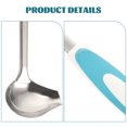 thumbnail image 3 of Shisuyan Cooking Spoon Rustproof Smoothly Sauce Ladle Stainless Steel 1Set Hotels, 3 of 9