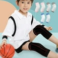 thumbnail image 3 of Tnobhg 1 Pair Knee Brace Pads Impact Resistant Breathable Anti-Slip Collision Avoidance Protective Knee Protectors for Kids, 3 of 8