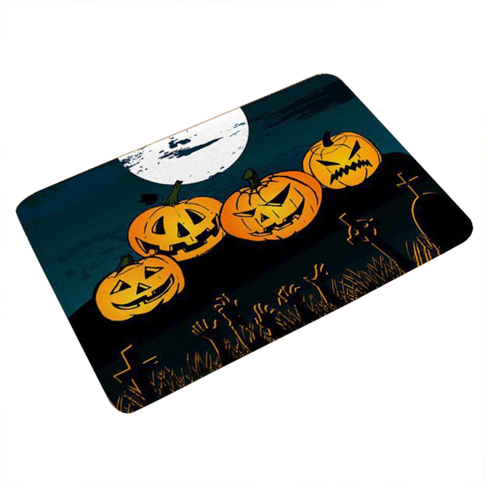 BOSTEY Halloween Doormat Blanket Home Front Door Decorations