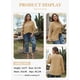 thumbnail image 3 of Blusa Eytino para mujer, talla grande, verano, manga larga, cuello en V, 2, 3 of 6