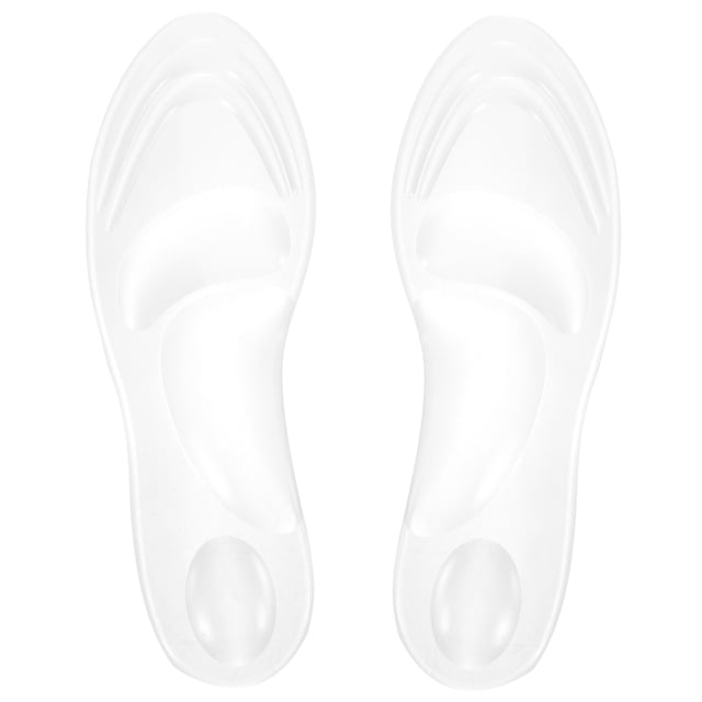 1 par de plantillas transparentes para tacones altos, plantillas acolchadas para sandalias.