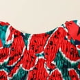 thumbnail image 6 of Wangmeiwg Girls Short Sleeve Watermelon Prints Romper Bodysuits Headbands Outfits Baby Undershirt, 6 of 7