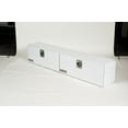 thumbnail image 2 of Weather Guard Tool Box 265-3-02 Super-Side; Top Side; 2 Doors; Smooth; White; Steel, 2 of 5