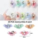 thumbnail image 2 of 30 piezas de dijes para uñas, dijes para uñas de flores de resina, decoraciones para decoración de uñas con forma de perlas de flores, 2 of 5
