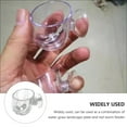 thumbnail image 3 of 2Pcs Aquarium Fish Feeding Cup Blood Worm Food Containers Acrylic Fish Tank Feeder, 3 of 9
